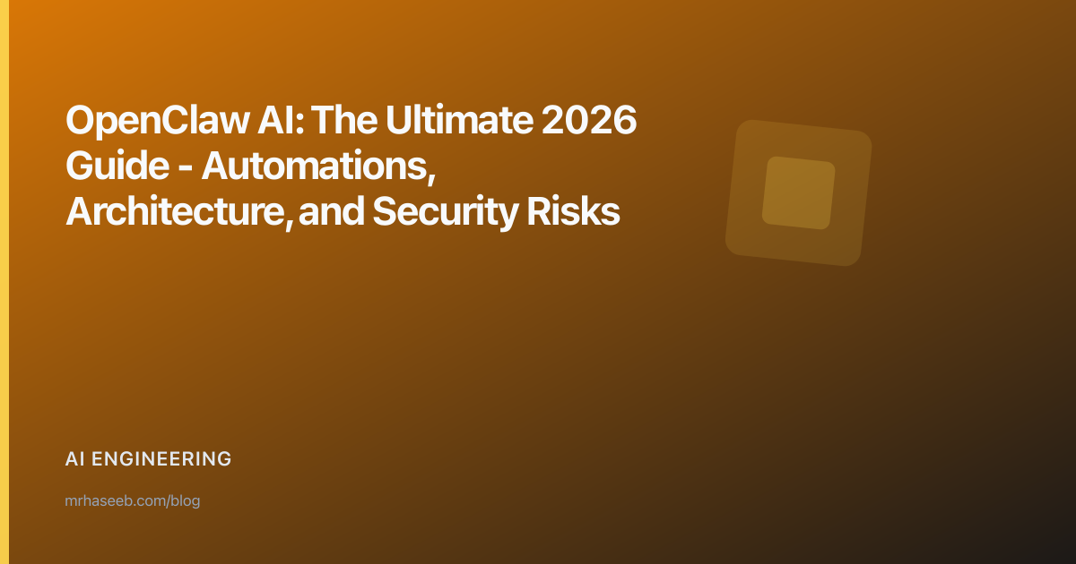 OpenClaw AI: The Ultimate 2026 Guide - Automations, Architecture, and ...