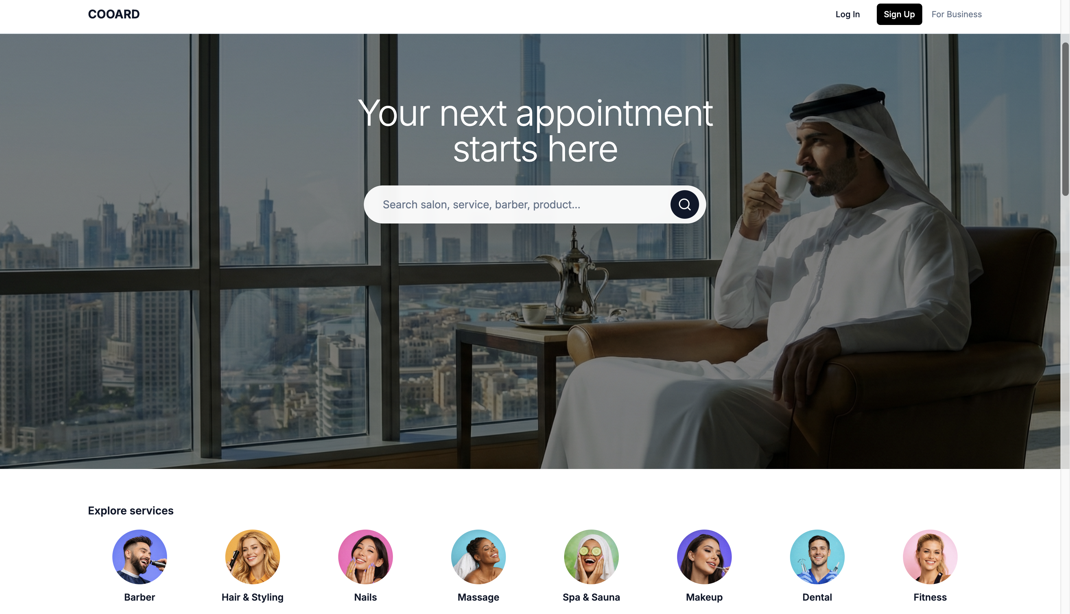 COOARD Salon & Barber Booking Platform Case Study